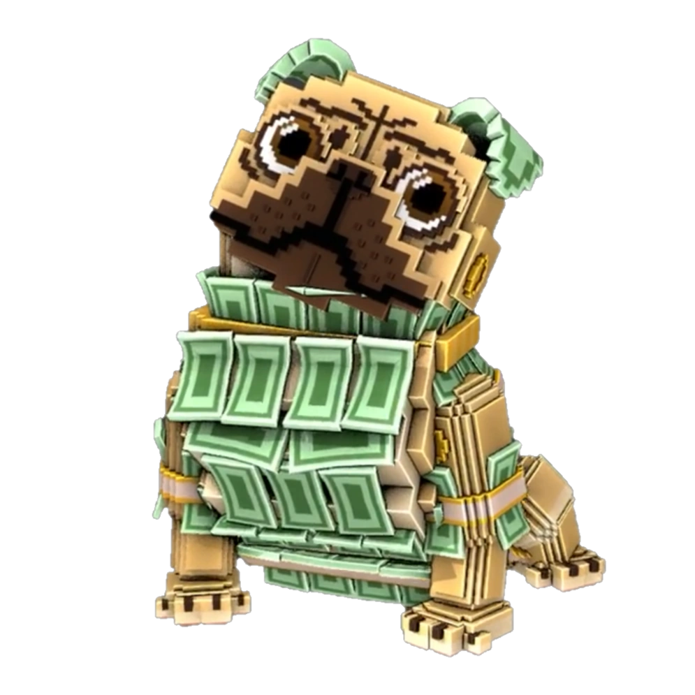 MONEY MONEY PUGGY - R$ 131,31 Comprar MONEY MONEY PUGGY - Up XP